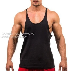 Mens Vests 100% Cotton Tank Top Summer Gym Training Sleeveless Vests New M-2XL