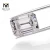Messi jewelry loose moissanite emerald cut 4x2-13.5x10.5mm gemstones GH color moissanite