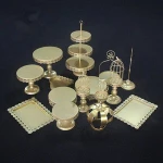 Metal Cake Stand Dessert Display Stand For Wedding Decoration