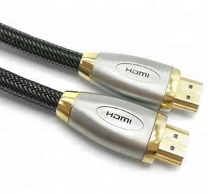 Metal shell High speed HDMI cable ,3D,4K Support HDTV,PS3,Blu-ray player