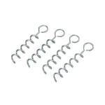 Metal Tent Spiral Nail, Outdoor Camping Ground Screw Anchor, Twist Stakes Kit, Tie Down Securing Backyard Trampoline Anchors