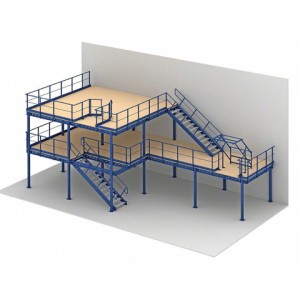 Mezzanine Floor Racking System For Factory Mezzanine Floor Storage System Warehouse Mezzanine Racking