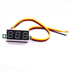 Mini 0.28 inch 0.28 3 bits DC 0-100v Digital Red /blue/green LED Display Panel Voltage Meter Voltmeter tester