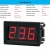 Import mini digital voltmet DC 2.5V to 30V Digital Voltmeter Voltage Panel Meter Red/Blue/Green For 6V 12V Electromobile Motorcycle Car from China