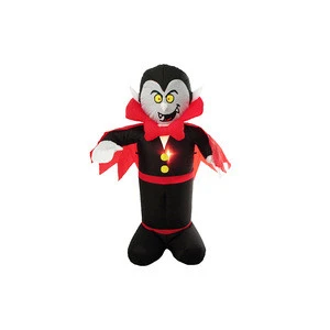 Mini Inflatable Vampire Halloween Inflatable Haunted Holiday Lighted Blow Up Decoration
