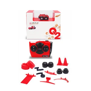 Mini rc stunt vehicles infrared radio control toys car with 12 styles mixed TT073398