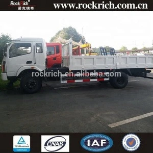 Mini small truck crane sizes 3.5T folding arm truck crane korea hot sale