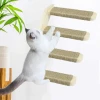 Minimally designed Wall-mounted Cat Climbing Ladder Solid Wood Stairs Jumping Platform Cat Climbing Frame
