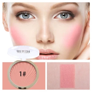 MISS ROSE 6 Colors Face Mineral Blush Powder Pigment Blusher Professional Palette Facial Contour Shadow Cosmetics