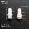 MJ-18-G1/2  Straight type silicone hose ID 18mm- G1/2 external thread water PP pipe fitting
