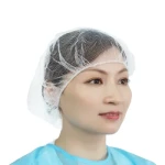 Mob Cap Breathable Hand-Made Nylon Hairnet White 2-3G Disposable 21" 24"