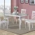 Import Modern Furniture Metal Leg Restaurant Group 2/4/6/8 Seater Custom Glass Dining Table Set from China