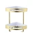 Import Modern luxury Gold Brass bathroom accessories wall mount Towel Rack Accessory Set from China