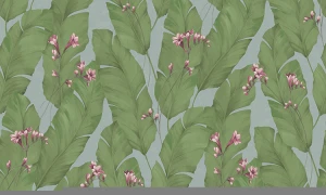 Modern Natural Leaves Design 1.06 m PVC Wall Paper Wallpaper