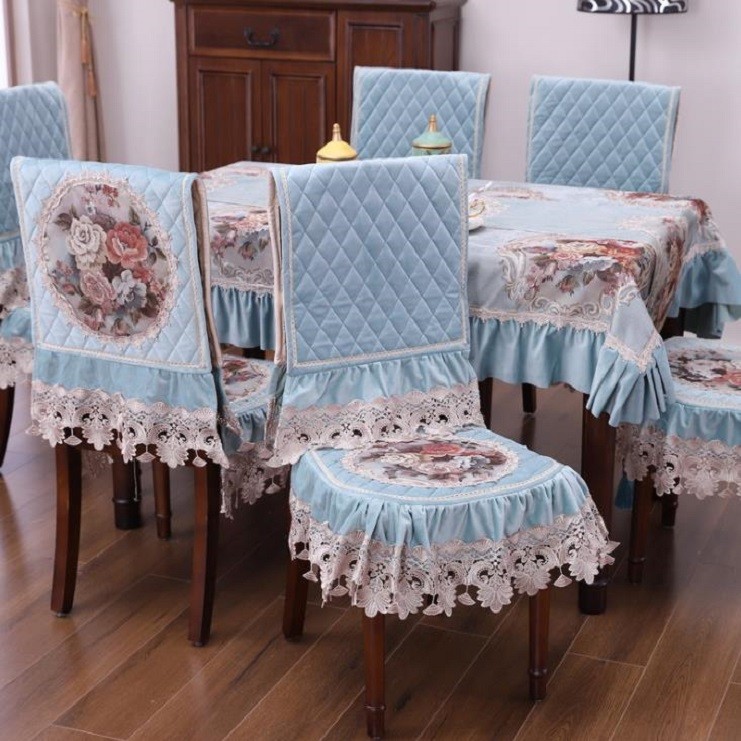 Modern style Tablecloth Chinese Table Cloth Chair Cushion Chair Cover set