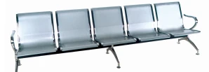 Modern top-quality hospital furniture 5-seat waiting chair