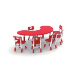 Moetry Modern Wood Nursery School Furniture Free Combine Study Table For Kids Classroom