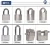 MOK wholesale locksmith supplies hight security key alike brass copper padlock locksmith