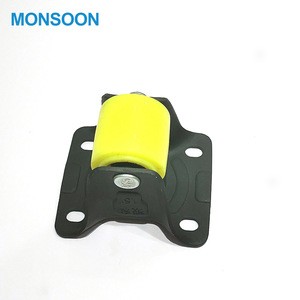 Monsoon 2&quot; Swivel Rubber Tpr Material Caster Wheels Furniture Caster Wheels Without Rubber Feet Stem Swivel Plate Casters Castor
