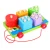 Import Montessori early education toys geometric matching trailer wooden toys from China