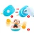 Import most cute  animal boat paddling wind up baby toy bath from China