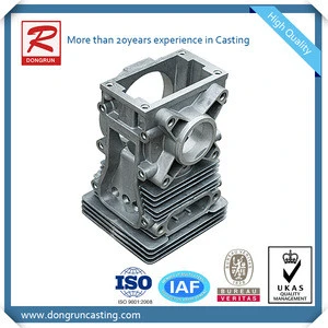 Motorcycle engine parts with sand casting,T6 heat treatment and black powder coat