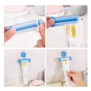 Multifunction Manual Rotate Toothpaste Squeezer Plastic Bath Dispenser Bathroom Accessories Sets Products Wholesale