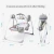 Import Multifunctional baby swing automatic baby swing bouncer rocker baby automatic cradle swing bed from China