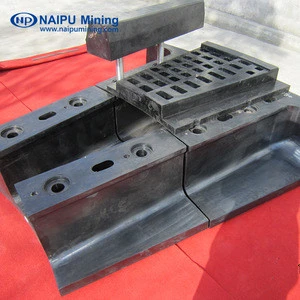 Naipu Quality Mining Grinding Mill Pan Liners Wear Resistant Rubber Mill Liners
