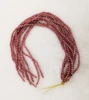 Natural gemstone round strands beads Red Rhodochrosite semi precious stone crafts for jewelry making