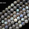Natural mineral 11-12mm A+ Labradorite semi-precious stone gemstone loose beads for jewelry making