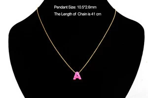 Necklace jewelry 2019, Fashion jewelry 2019, Christmas jewellery opal necklace