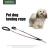 Import New Arrival Practical Lengthen Steel Wire Dog Ropes Chain Double-end Dogs Leash Cable Dual Heads Metal Hooks Pet Product from China
