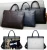 Import New arrival PU Leather Tote Shoulder Laptop Waterproof Man Business slimLaptop bag Briefcase from China