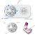 Import New Arrivals 3 in 1 USB Mobile Phone Charging Station Fast Charging Qi Wireless Charger from China