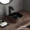 New Bathroom Sink Ceramic Round Wash Basin Decoration Above counter Art Basin