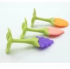 New BPA free Baby Teether Silicone Fruit Shape Baby Toys Infant Dental Care Toothbrush Training Silicone Baby Teether