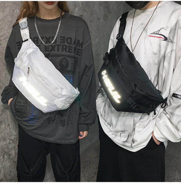 New custom oxford cloth unisex chest bag outdoor messenger bag