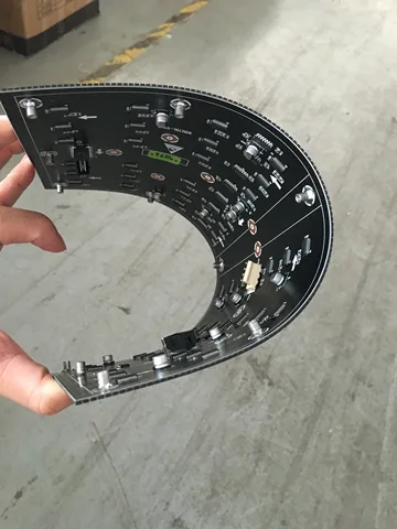 Buy New Design 360 Degree Cylinder Column Flexible Soft Led Module ...
