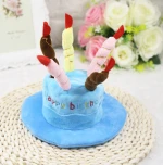 New Design Cute Plush birthday cake Pet Toys Puppy Play dog Toys For Dogs