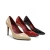 Import New design ladies hand crafted leather pumps shoes heel women nude patent leather from China