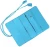Import New design light blue silk embroidery brocade silk jewelry pouch with tie close from China