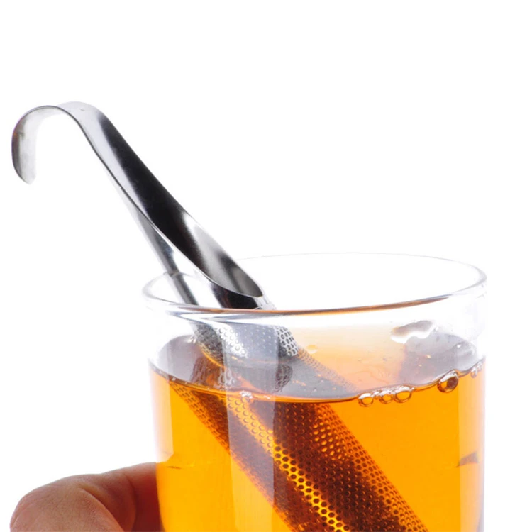 new designed steel tea infuser stainless pipe shape