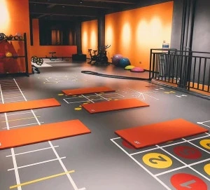 New gym flooring /rubber mats/rubber rolls for fitness house