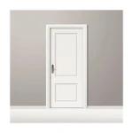 New interior room water proof door design modern waterproof wpc solid wooden doors with accessories for sale