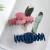 Import New korean Women Simple Claw Clip Colored Frosted Plastic Large Size Hair Claws from China