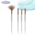 Import New low MOQ cosmetic brushes tools kit custom logo 8pcs make up brush,unique private label makeup brushes from China