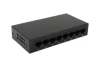 New Metal case 8 port 10/100Mbps network switch for CCTV NVR surveillance, LANs, SOHO, IP camera, and VoIP
