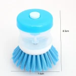 New model custom logo washing brush for cleaning kitchen plastic cleaning brush