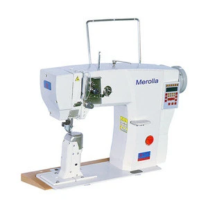 New Multi function Germany brand Merolla Electric light oil Industrial sewing machine for shoe bag belt cloth leather jeans